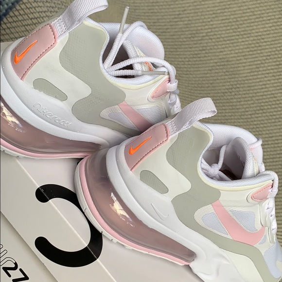 WMNS NIKE AIR MAX 270 REACT white/pink foam-total - Picture 11 of 16